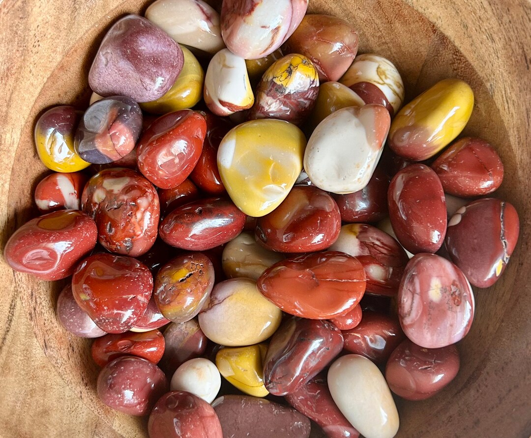Natural Mookaite Jasper Frosted Matte Round Beads – 6 8 10 12mm – For Jewelry Making