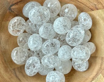 Fire & ice quartz tumble