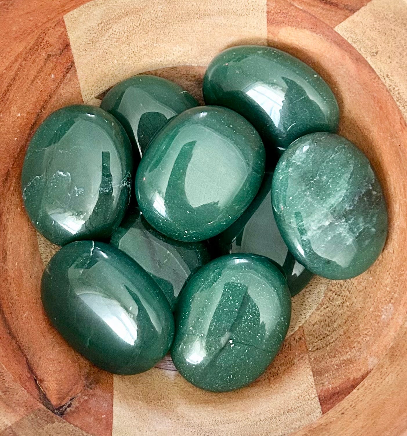 Piedra de palma de jade natural, piedra de palma de jade, piedra de palma de jade