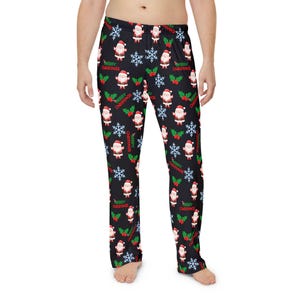 Mens santa pajama pants sale