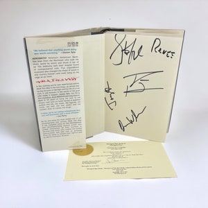 Handsignierte Erstausgabe des Buches &quot;