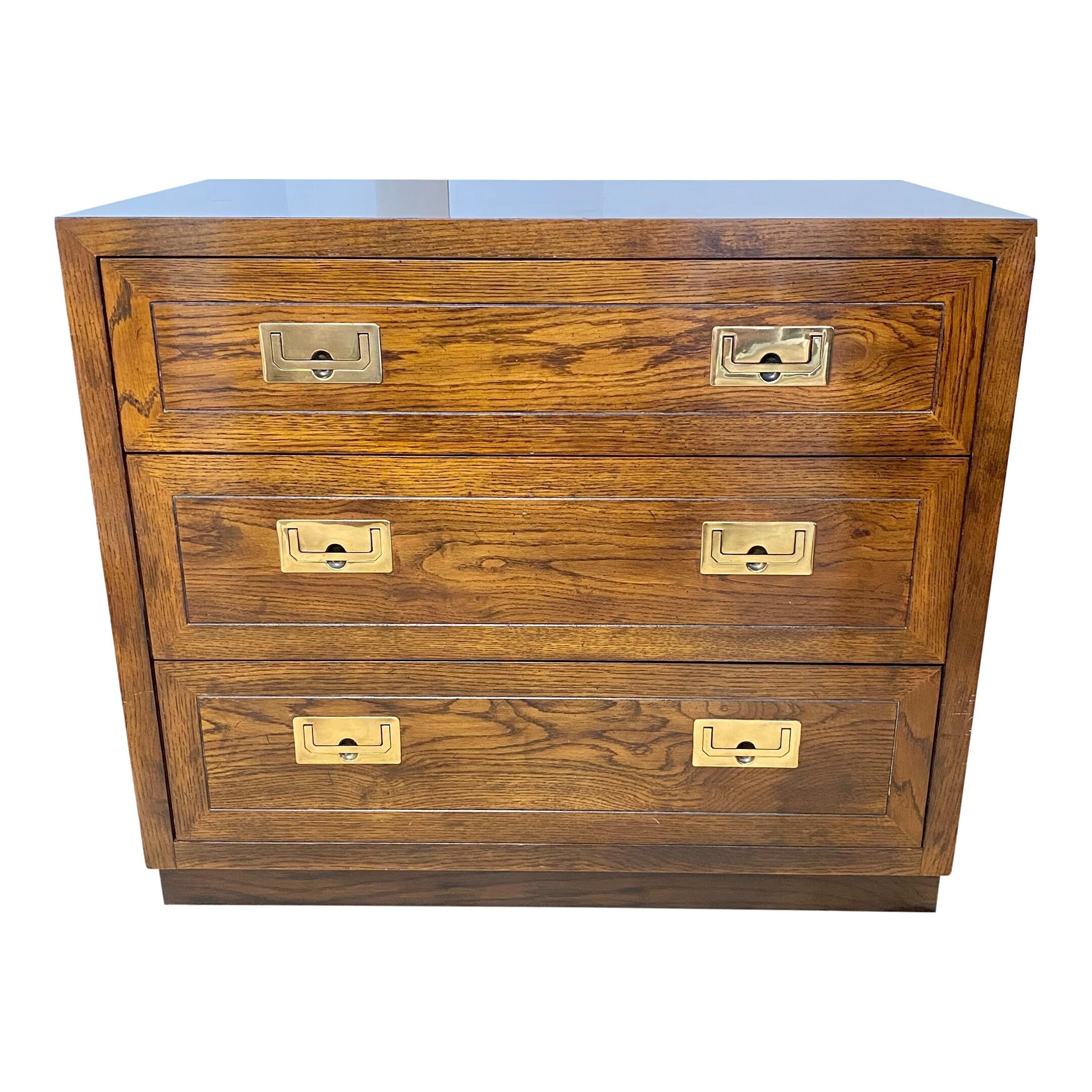 Henredon Campaign Scene One Bachelor Dressers a Pair Etsy