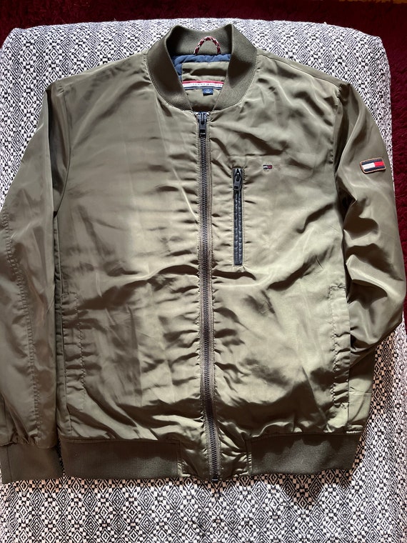Tommy Hilfiger Army Green Bomber L -