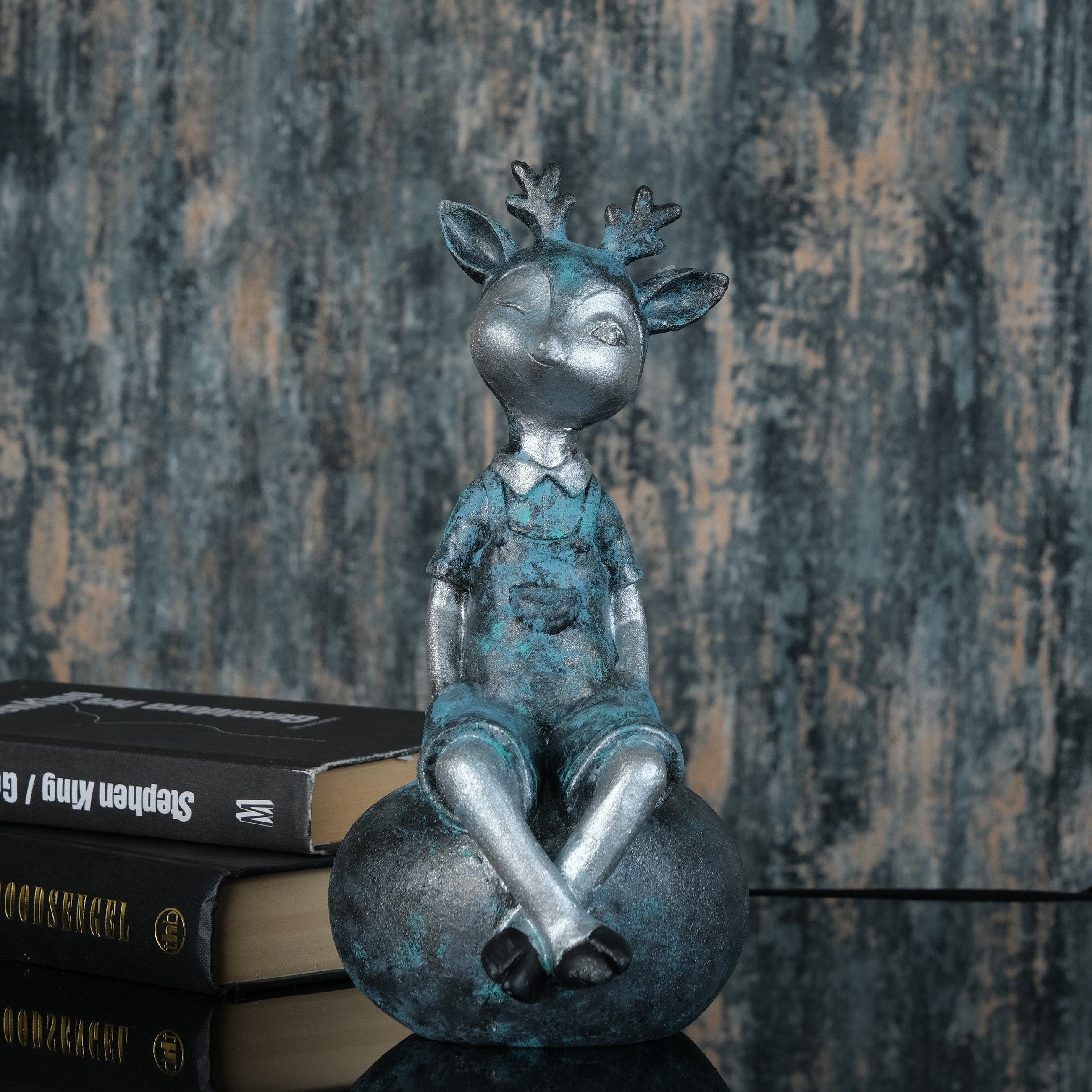 41％割引安いそれに目立つ 【 希少 】全長23.2㎝ Disney「Bambi」Garden Statue 置物 インテリア小物OTA