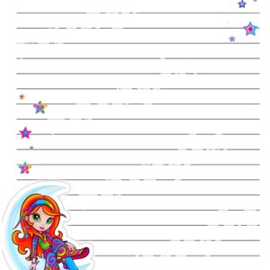 Lisa Frank Stationary *digital Download Printable - Etsy