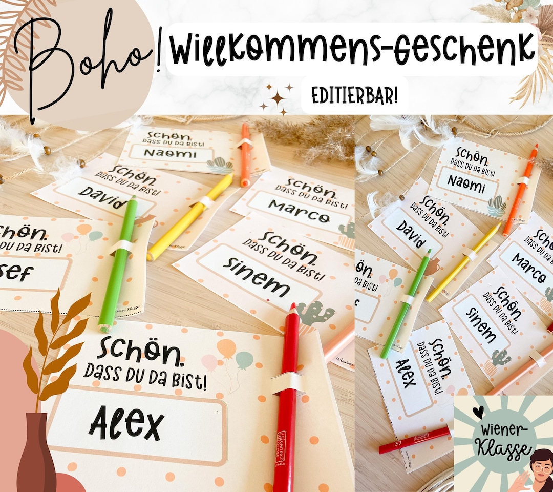 Schultafel Für Ersten & Letzten Schultag - Doppelseitige Kreidetafel 30x25cm Für Fotos