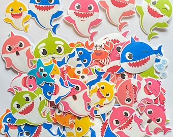 Baby Shark Mega Bundle Sticker Pack, Vinyl Stickers