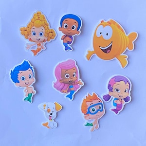 BUBBLE GUPPIES Sticker Pack, Vinyl Stickers