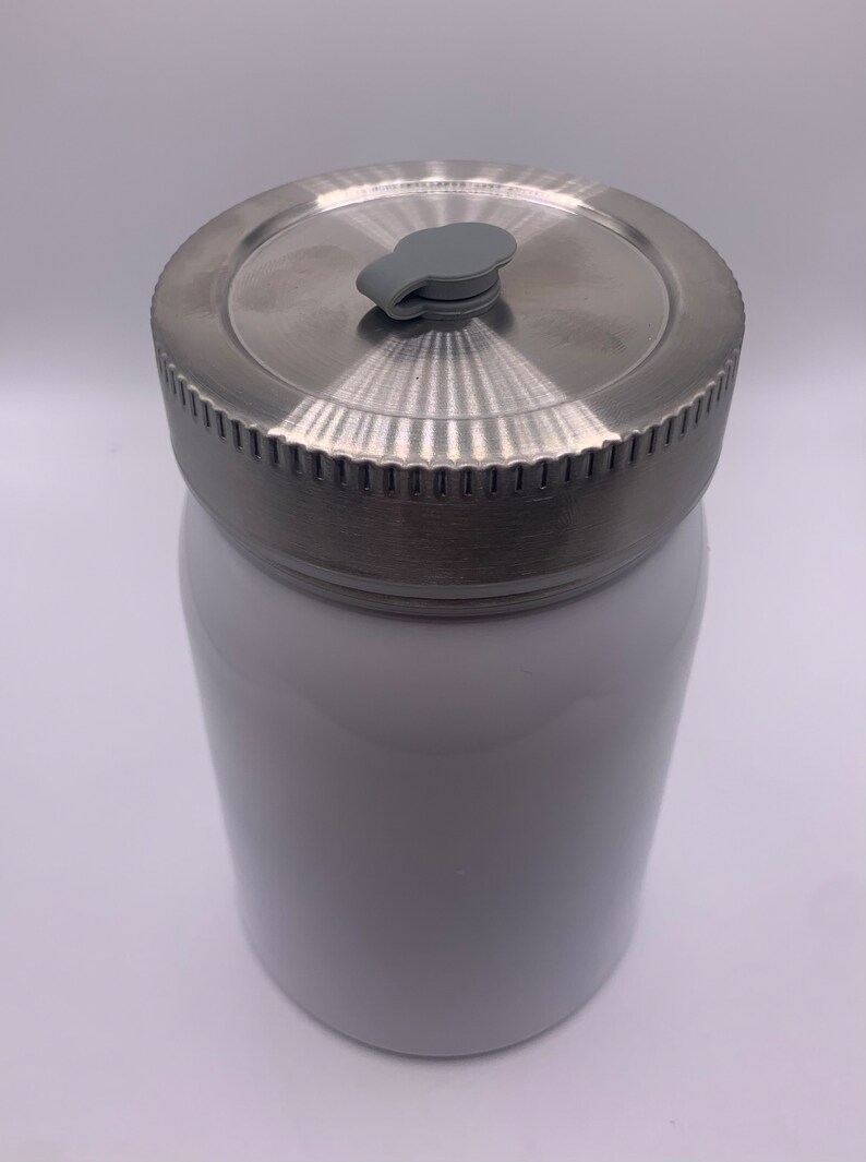 Stainless Steel Mason Jar Tumbler With Straw Etsy