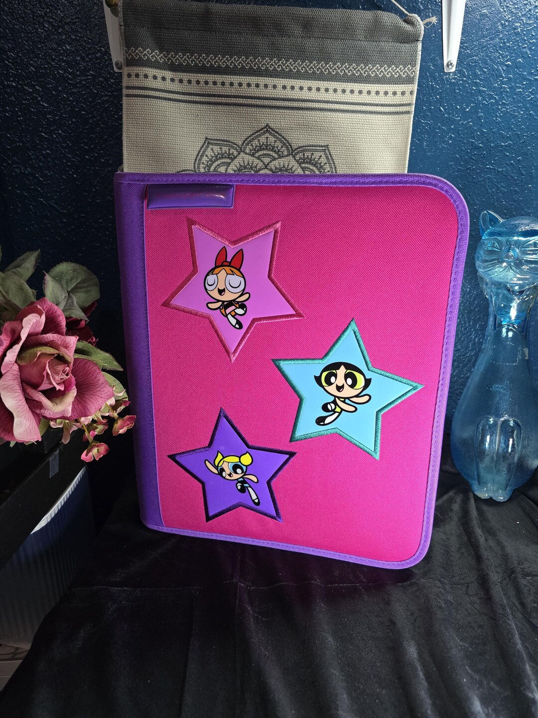 Powerpuff Girls 2000s Portfolio, School Folder Portfolio, Zipper Fabric ...
