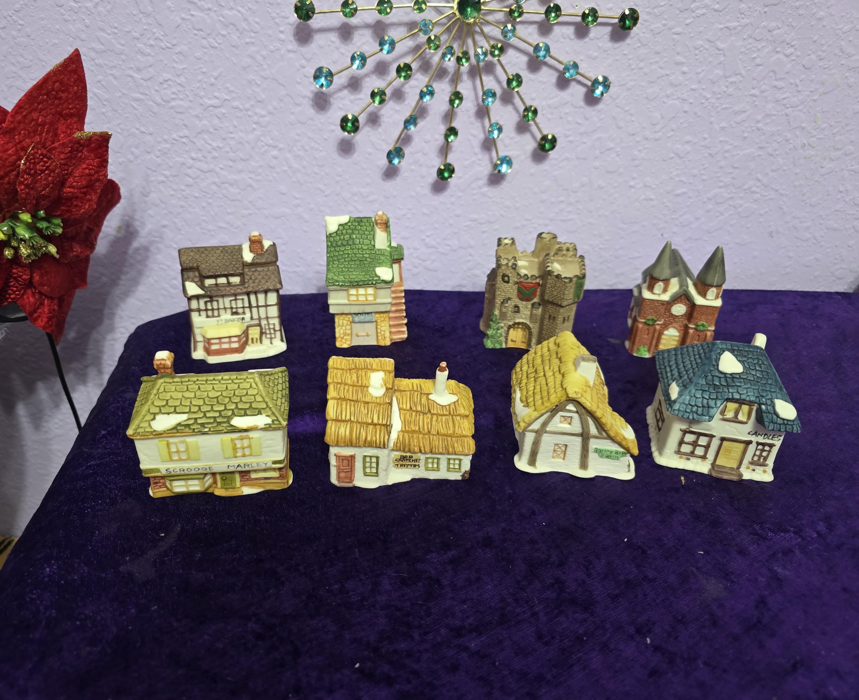 Dickens Miniature Christmas Village - Etsy