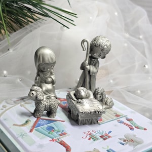 Vintage Precious Moments Nativity Set - Etsy