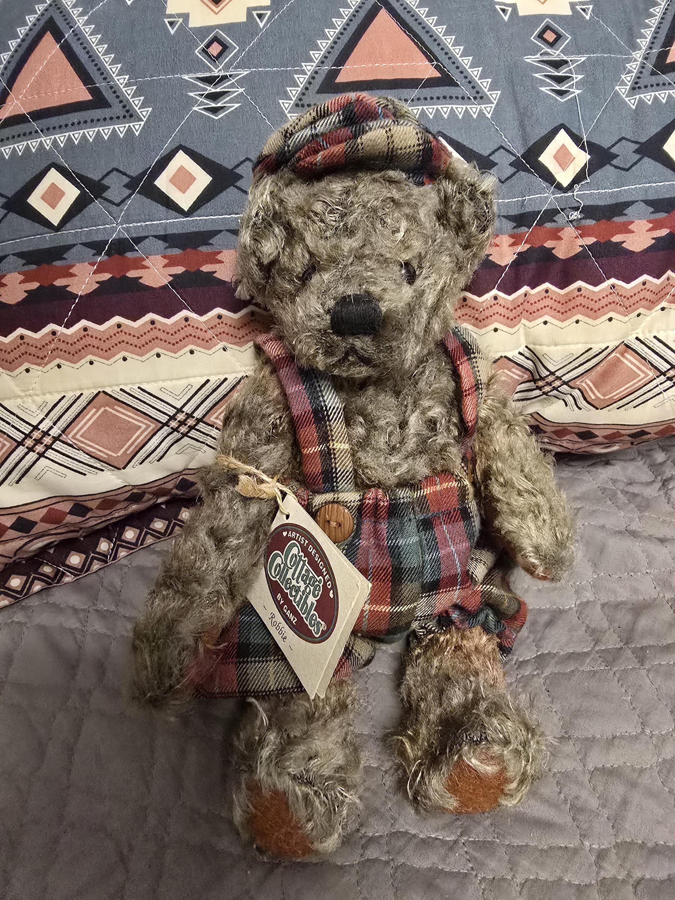 Pendleton Teddy Bear - Etsy