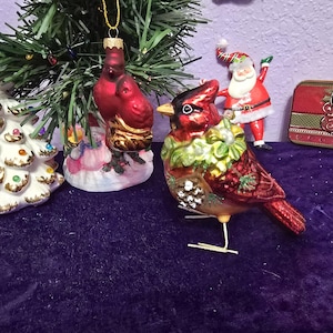 Katherines Collection Bird Christmas Ornament - Etsy