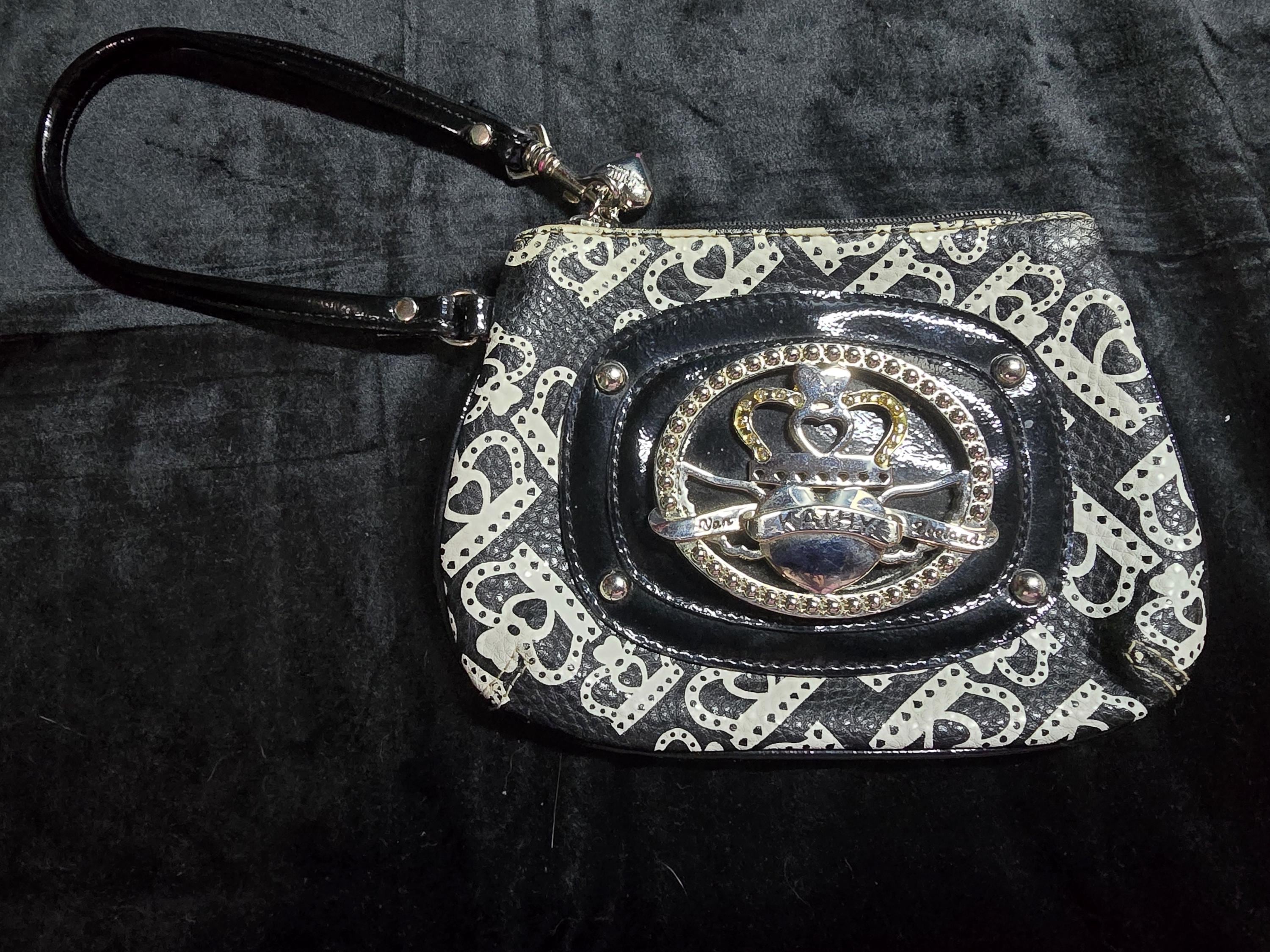 Vintage Kathy Van Zeeland Watch - New without Tags Kathy Van Zeeland Mustard Studded Bucket Bag | Used - like  main image 2