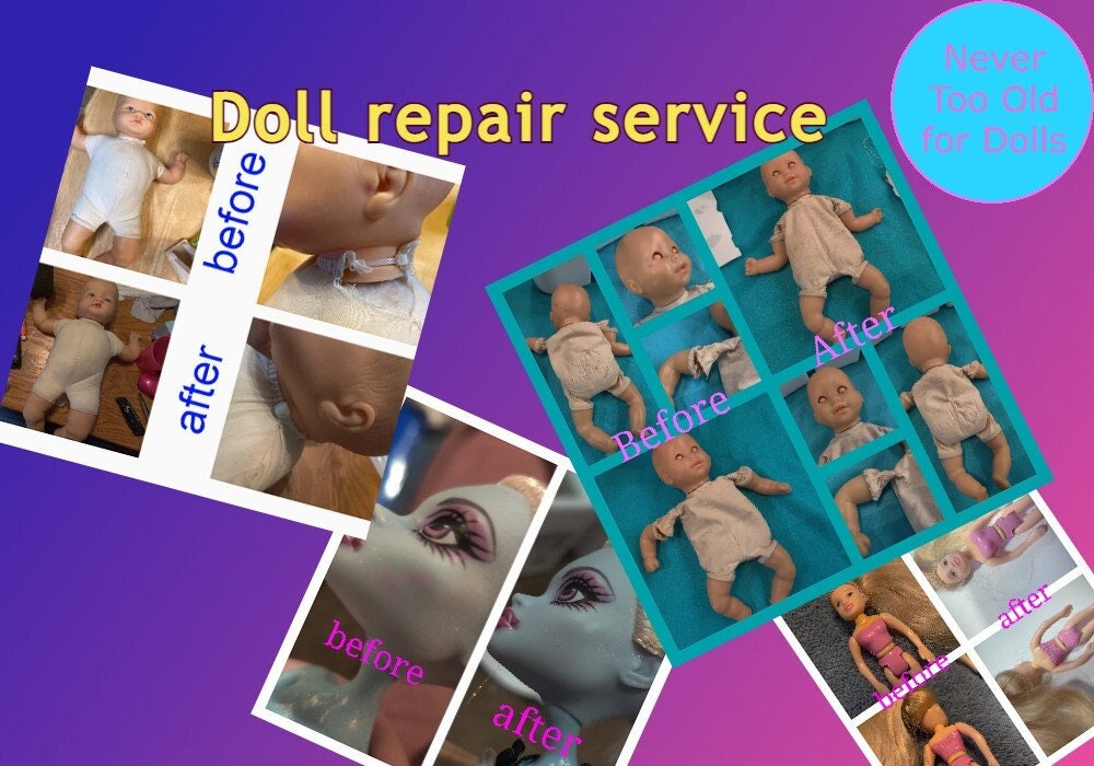 Local doll sales repair shops