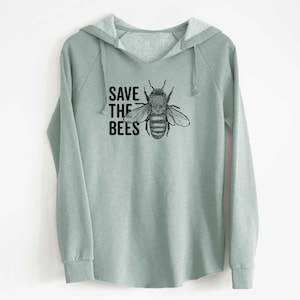 Bee Happy Graphic Hoodie Pullover Sweatshirt - Save The Bees 🐝 @