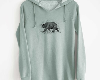 Black Bear Women's Sweatshirt - Hoodie, Nature Inspired, Animal Lover Gift, Bear Shirt
