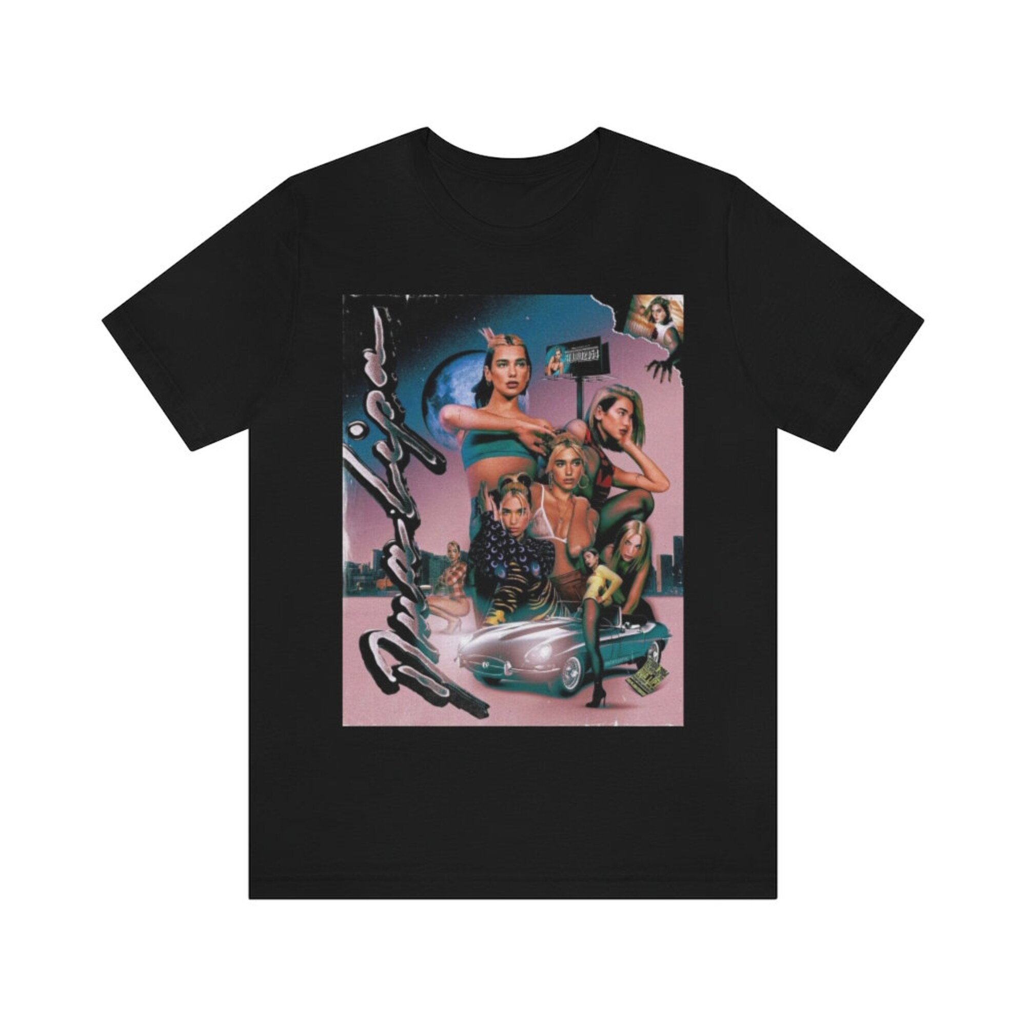 Dua Lipa / sthetisches Premium Unisex Crew Neck Minimalist T-Shirt Dua Lipa / sthetisches Premium Unisex Crew Neck Minimalist T-Shirt