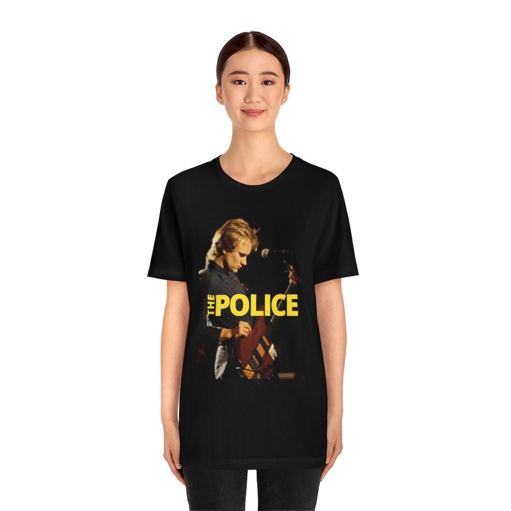 Discover The Police - Sting / Aesthetic Premium Unisex Crew Neck Minimalist T-Shirt
