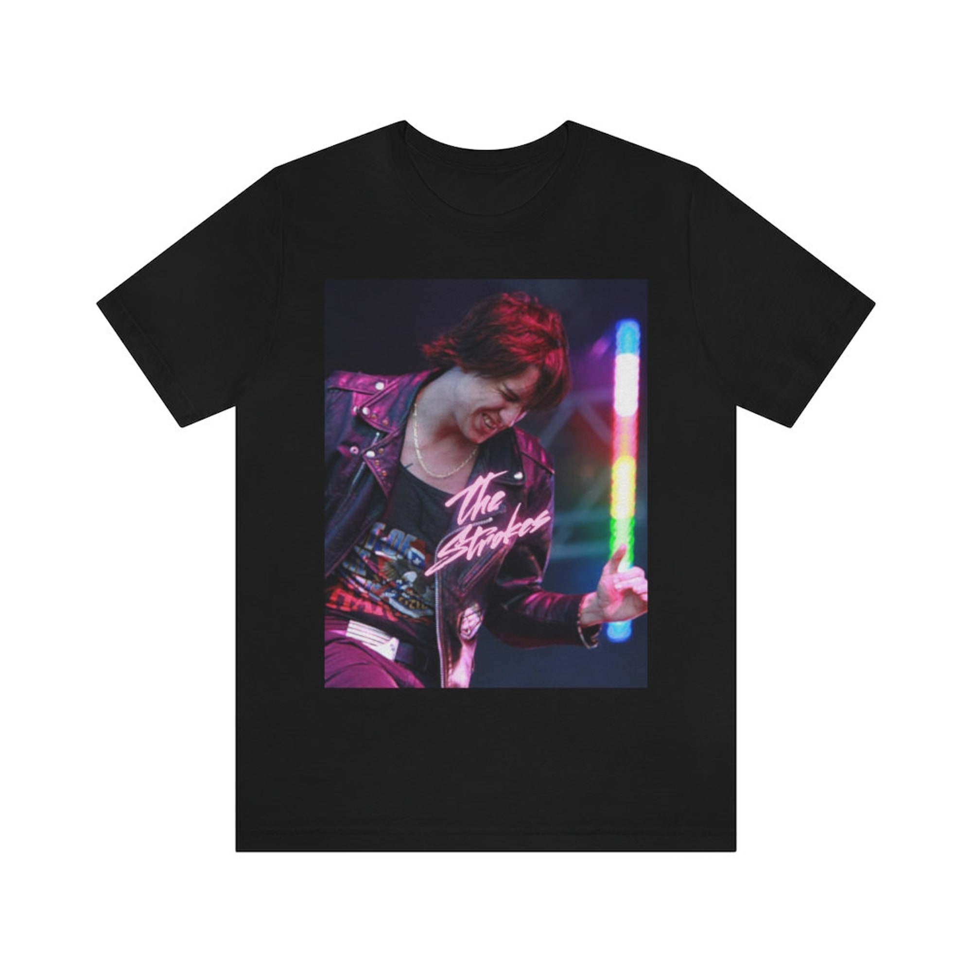 Discover Maglietta T-Shirt The Strokes Music Band Uomo Donna Bambini Regalo Di Compleanno