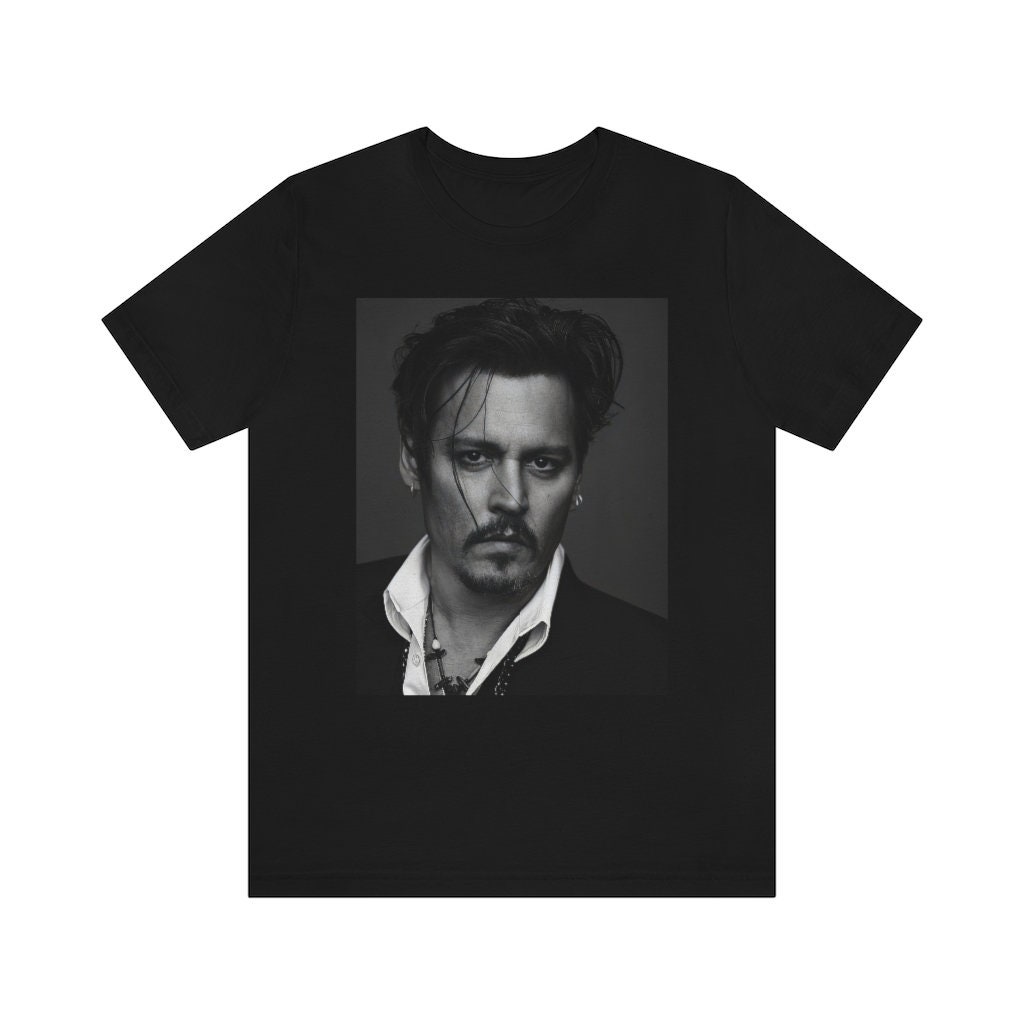 Johnny Depp T-Shirt / Aesthetic Premium Unisex Crew Neck T-Shirt