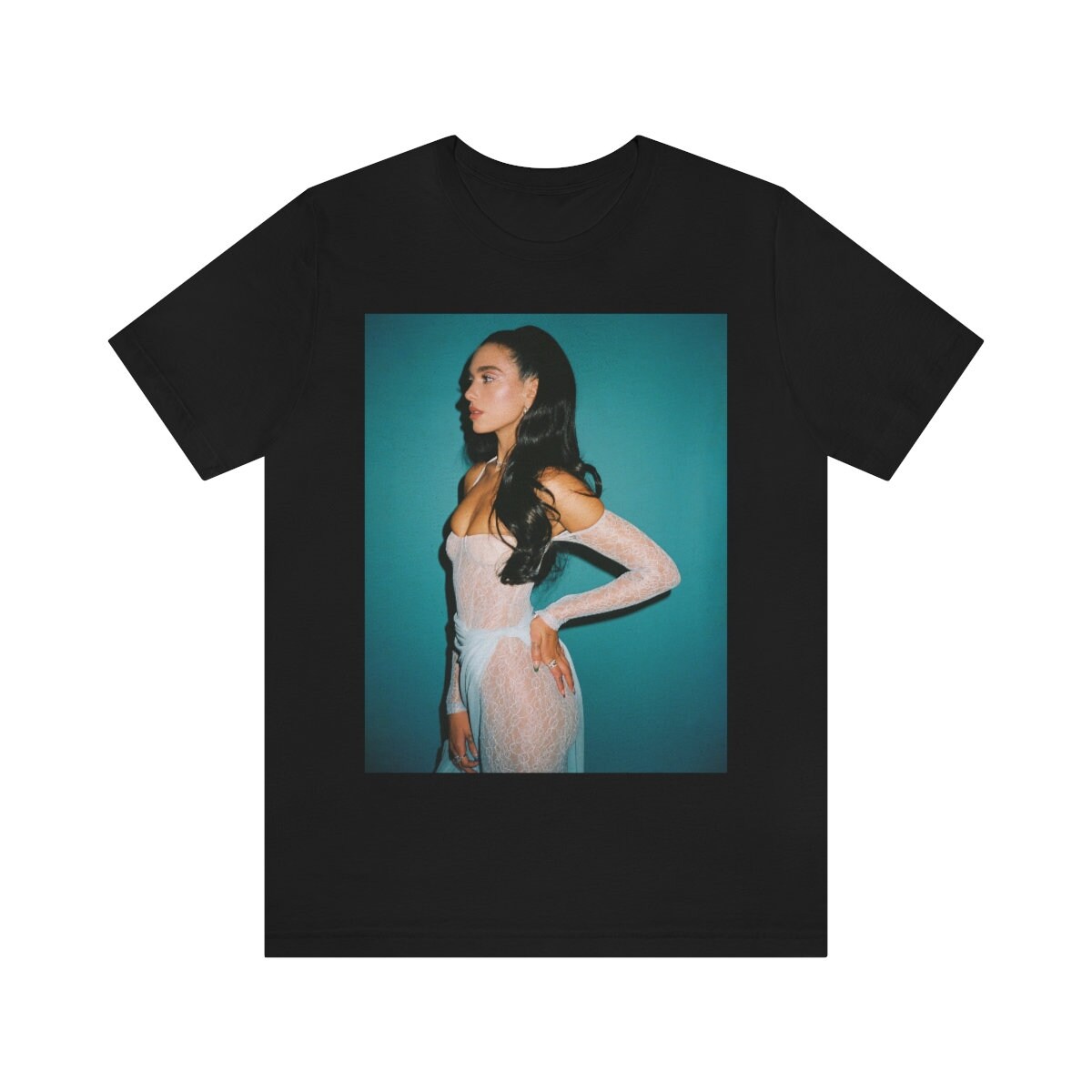 Camiseta Oficial Dua Lipa Illusion - Merchandising Unisex, Ajuste Estándar, Venta Exclusiva Amazon