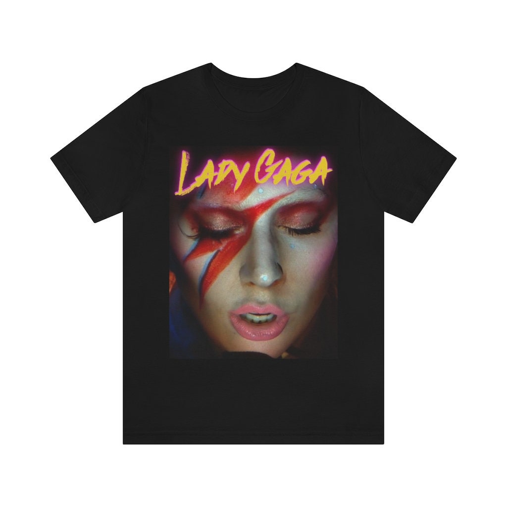 Discover Maglietta T-Shirt Lady Gaga Uomo Donna Bambini