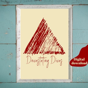 Delta Sigma Theta Sorority downloadable wall art