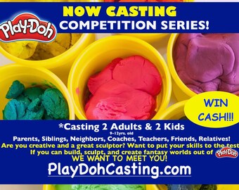 Now Casting: PLAY DOH SQUISHED for Amazon Prime