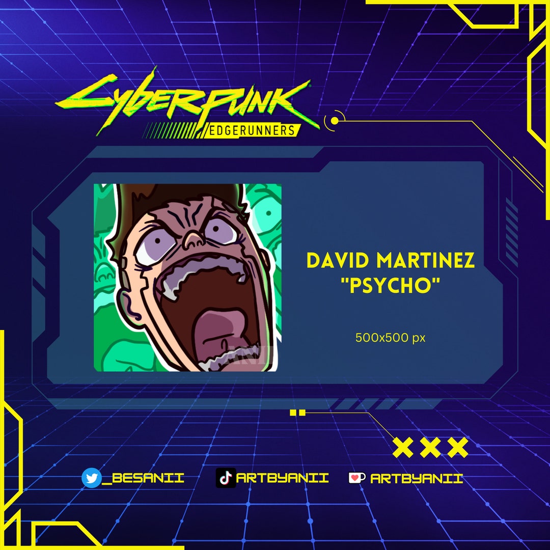David Martinez - Cyberpunk Edgerunners - Aesthetic in 2023