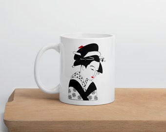 Geisha Sketch Mug