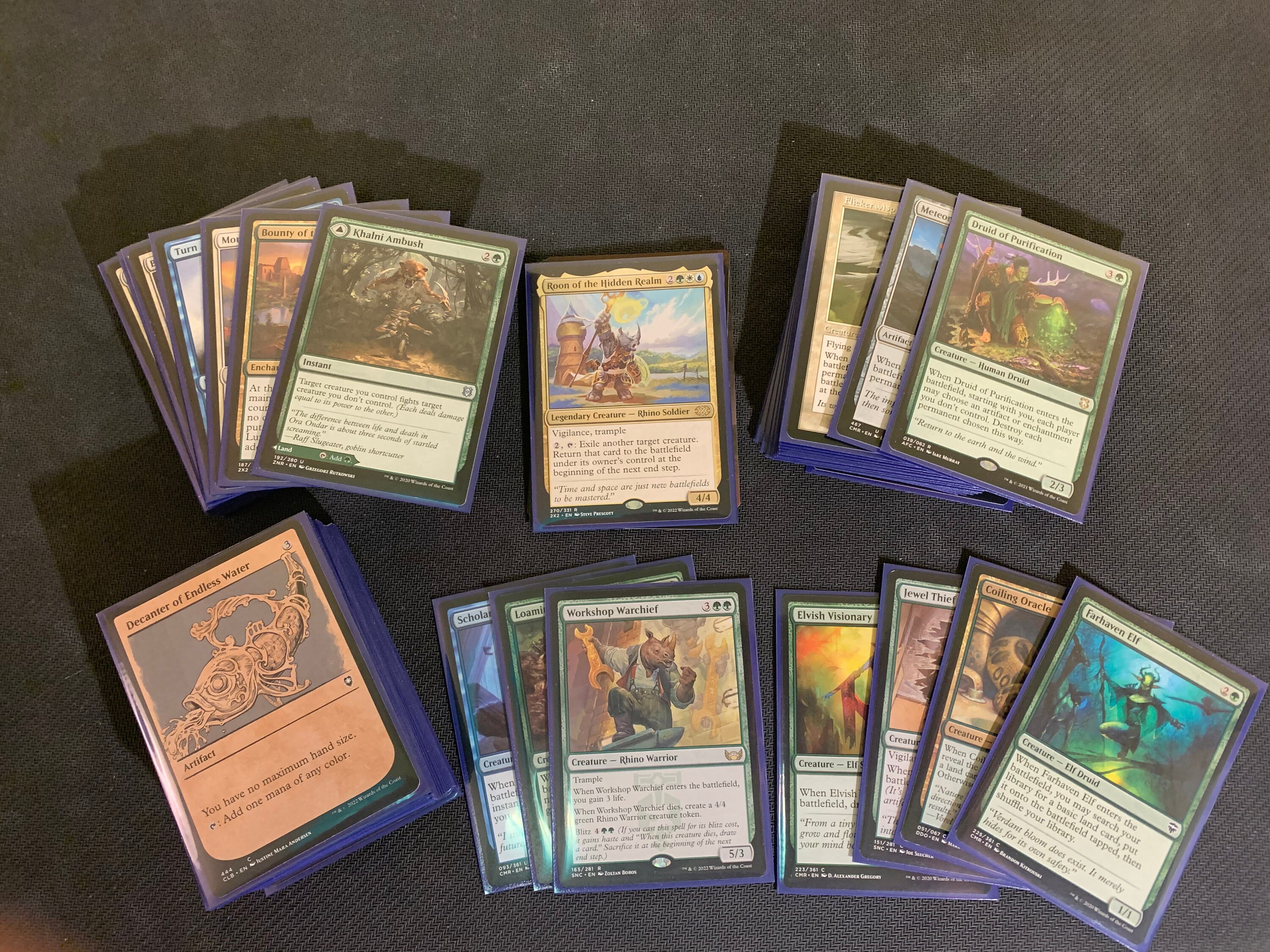 Commander / EDH Deck Roon of the Hidden Realm - Etsy
