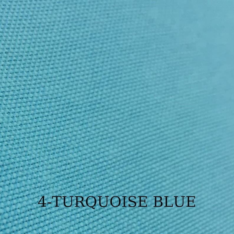 Cotton Duck Canvas Fabric Solid Colors Indoor Outdoor Etsy