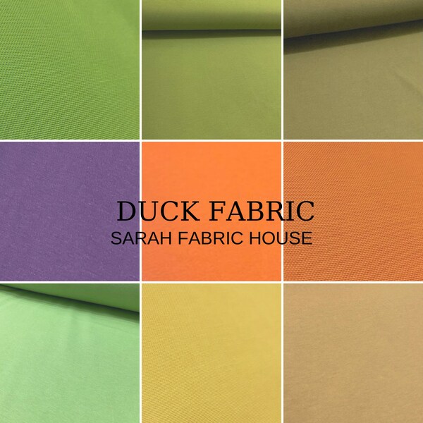 Duck Canvas Fabric Etsy
