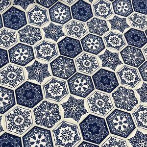 Ceramic Digital Printed Fabric by yard, Fabric for bags, tablecloth, chairs, sofas, curtains, cushions, upholstery, home textile fabric