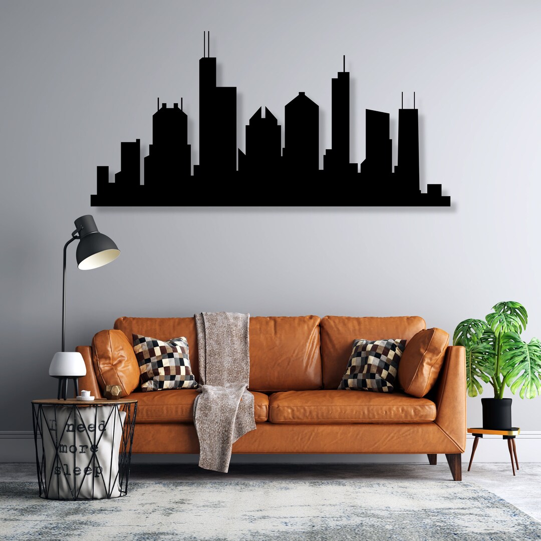 Metal Wall Art Nashville Skyline, Metal Wall Art, Gift for Nashville