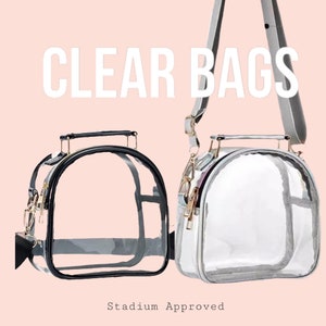 Clear Stadium Bag