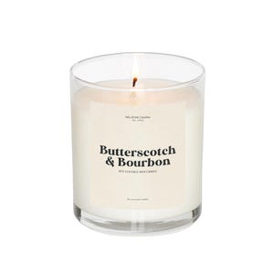 Butterscotch & Bourbon 8oz Medium Candle