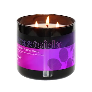 Sweetside - Black Currant Cotton Candy  | 3-Wick Candle