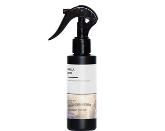 Vanilla Snow Room Spray | 4oz Modern Style Room Spray | Sugared Spearmint Vanilla Snowflake Coconut Scent | Holiday Gifts For Her
