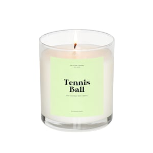 Balle de tennis moyenne, 8 oz, bougie