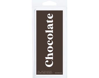 Cera di cioccolato fondente / Cera profumata di torta al cioccolato fondente per scaldavivande / Cera di cioccolato fondente calda / Cera di soia dolce profumo di cacao