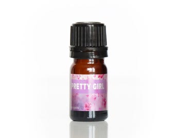 Pretty Girl Pure Fragrance Oil | 0.2 oz Fragrance Oil | Apple, Peach, Water Lily & Rose Scent – Fruity Refreshing Aroma | Gifts For Her