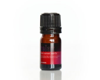 Black Currant Vanilla Pure Fragrance Oil | 0.2 oz Fragrance Oil | Black Currant Vanilla Patchouli Aromatherapy Scent | Gifts For Her