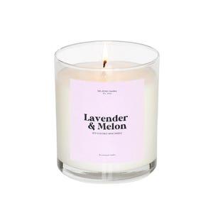 Lavender & Melon 8oz Medium Candle