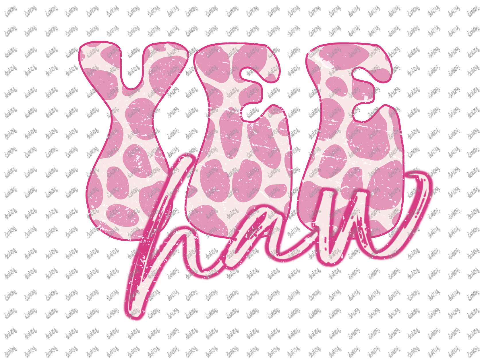Pink Yeehaw PNG Yee Haw Png yeehaw Sublimation Yeehaw Etsy