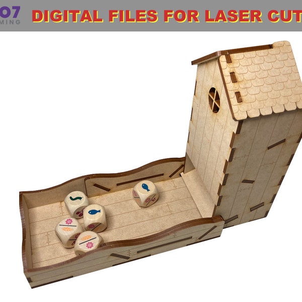 Wingspan Dice Tower Etsy