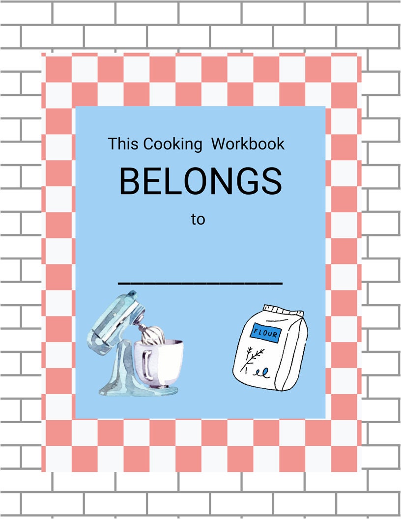 Scratch Cooking Workbook 47 Pages Learn to Make Tasty Food at Home - Etsy