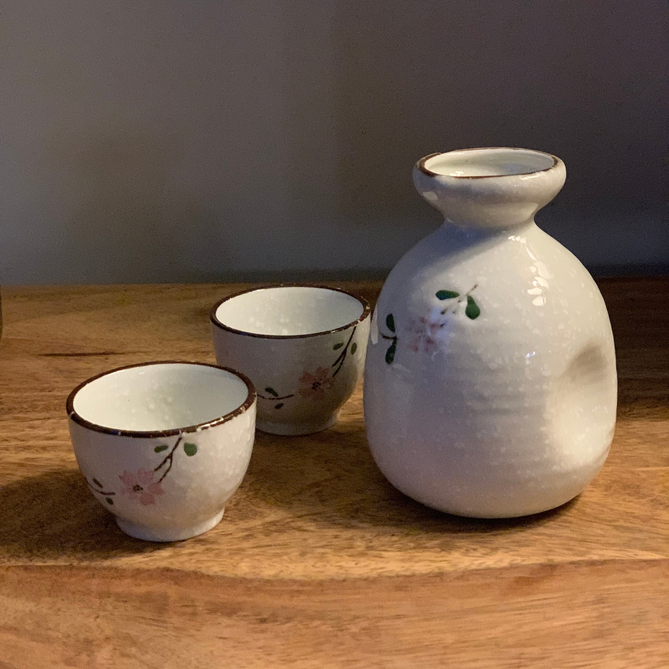 OliaDesign Ceramic Japanese Sake Set ONE SIZE White 